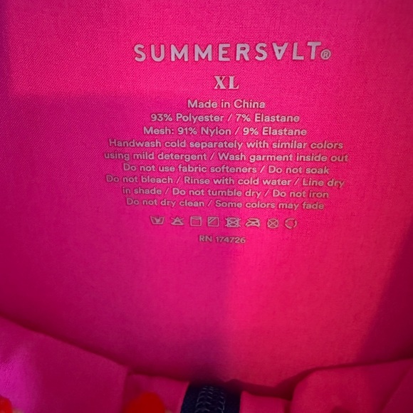 Summersalt Two-Tone Pink Jacket, Size XL, excellent condition, never worn. - Picture 2 of 8